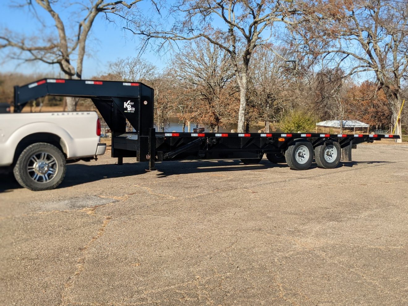 23' Gooseneck Container Trailer - Kerr Bilt Trailers