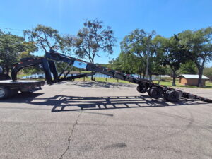 38' 2" Gooseneck Container Trailer